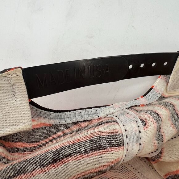 Vtg‎ Cleveland Browns Zubaz Zebra Print Snapback Hat NFL Football - Picture 9 of 10